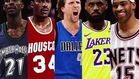 NBA历史球员无最佳阵容队友胜场数排名榜单！詹姆斯位居前列